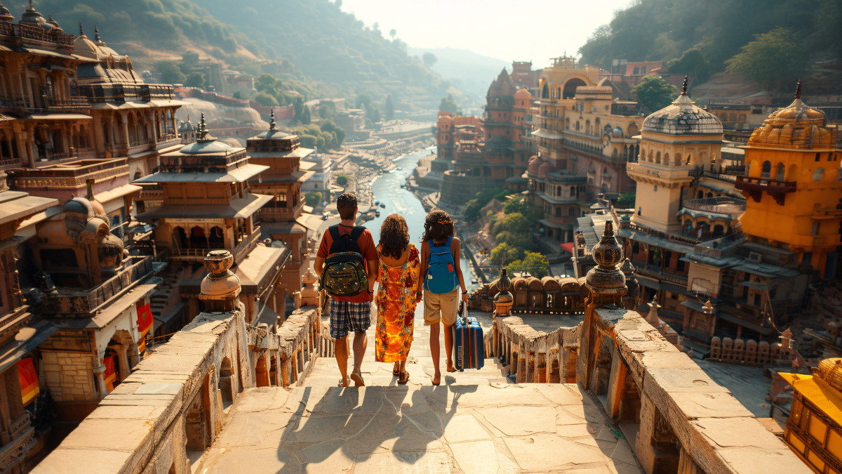 maginifque payage de l'Inde